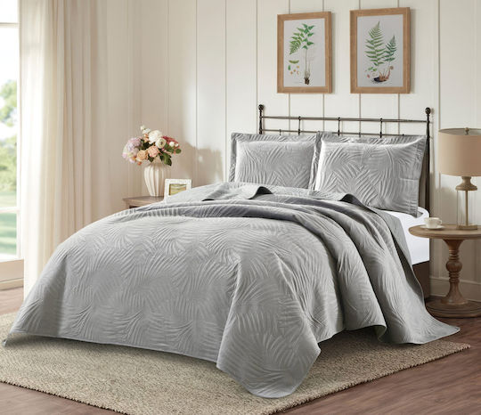 Liolios Home Ibiza Double Coverlet Grey 220x240cm