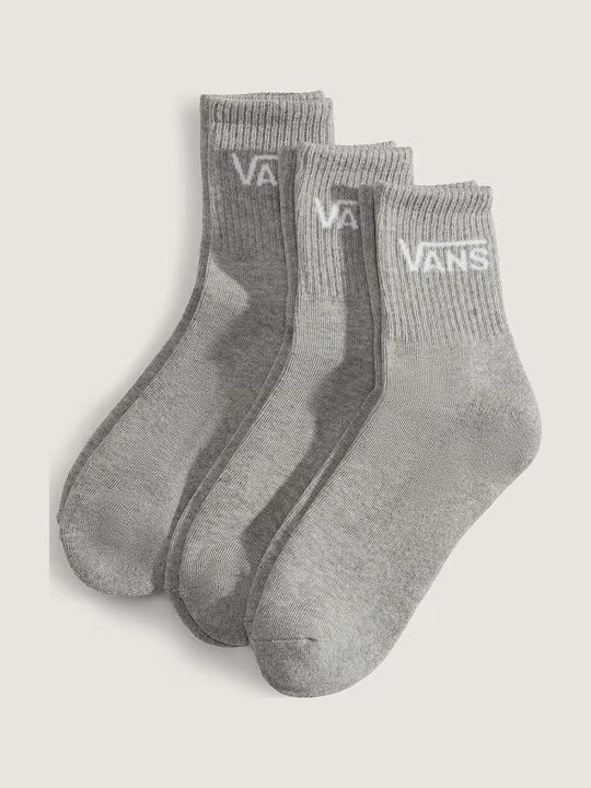 Vans Classic Half Crew Κάλτσες Heather Grey 3Pack