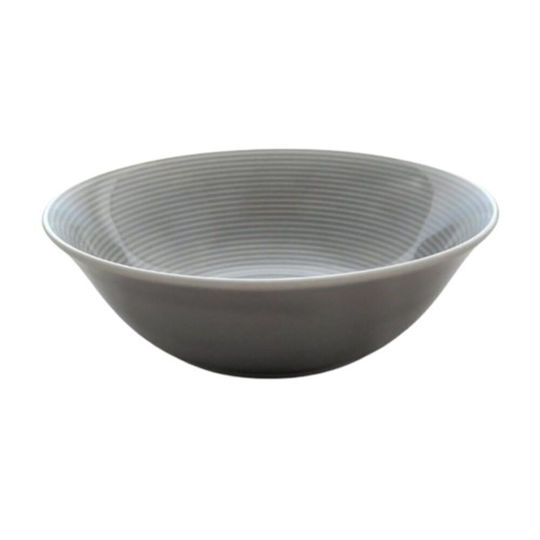keleman Διακοσμητικό Μπωλ Πορσελάνης Γκρι 14x14cm 6τμχ