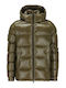 Khaki Puffer Jacket