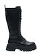 Damenstiefel mit Mittelhohem Absatz Schwarz