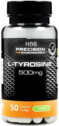 Precision Engineered L-tyrosine 500mg 50 Κάψουλες