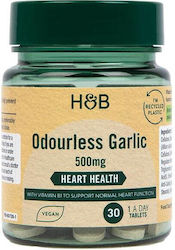 Holland & Barrett Enteric Coated Odourless Garlic 500mg Holland & Barrett Σκόρδο Άοσμο 500mg 30 Δισκία Holland & Barrett Enteric Coated Odourless Garlic 500mg Holland & Barrett Σκόρδο Άοσμο 500mg 30 Δισκία
