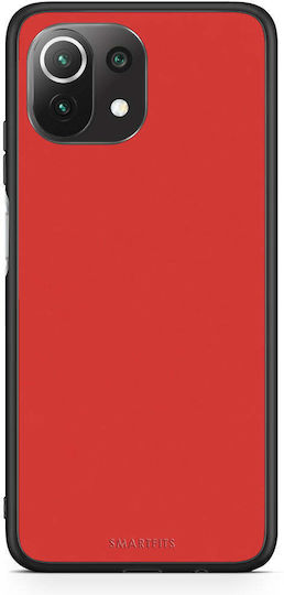 Smartfits Poppy Red Husă pentru Xiaomi 11 Lite 5G NE Mi 11 Lite