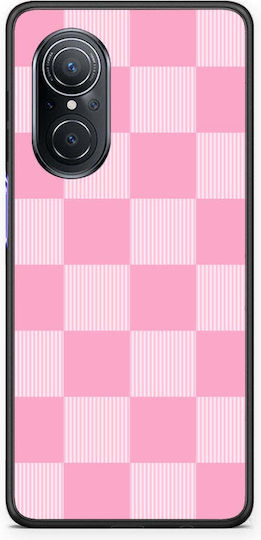 Smartfits Pink White Striped Checks Huawei Nova 9 Se Θήκη