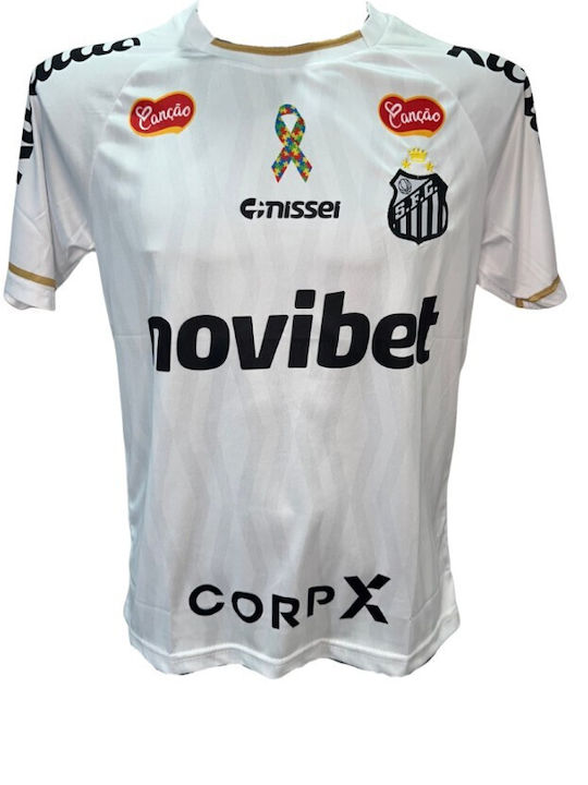 Men's Football Kit Neymar Santos White 101026-18