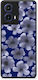Smartfits Pale Blue Flowers On Navy Motorola Moto G85 Θήκη