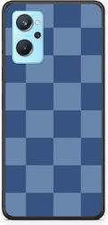Smartfits Denim Blue Checkerboard Oppo A96 Case Smartfits Denim Blue Checkerboard Oppo A96 Case