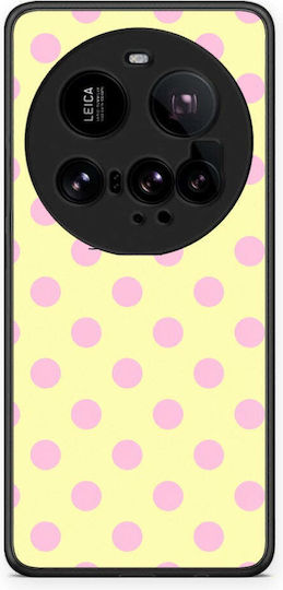 Smartfits Pink Polka Dots On Yellow Xiaomi 15 Ultra 5g Θήκη