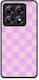 Smartfits Lavender Pink Checkerboard Xiaomi 14t Pro Θήκη