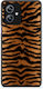 Smartfits Tiger Print Orange Black Motorola Moto G54 Hülle