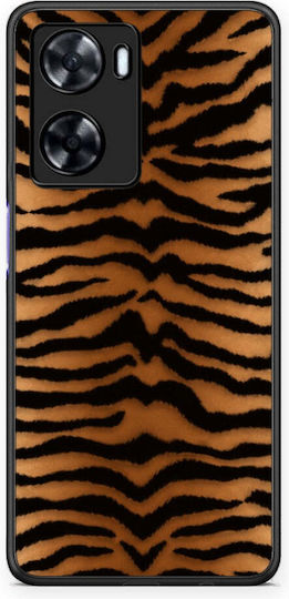 Smartfits Tiger Print Orange Black Oppo A57s A77s A77 Case