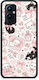 Smartfits Pink Bows Kittens Collage OnePlus 9 Hülle
