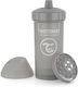 Kid Cup Baby Sippy Cup Silicone Grey for 12m+ 360ml