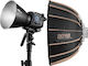 Zhiyun Molus B200 COB-LED-Licht 60 cm Parabol-Softbox mit Bowens-Anschluss