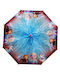 Disney Kids Curved Handle Auto-Open Umbrella Frozen Multicolour