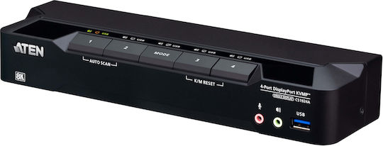 Aten KVM & Data Switch with USB 3.0 / DisplayPort