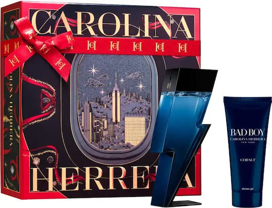Bad Boy Cobalt Men's Fragrance Set with Eau de Parfum and Shower Gel