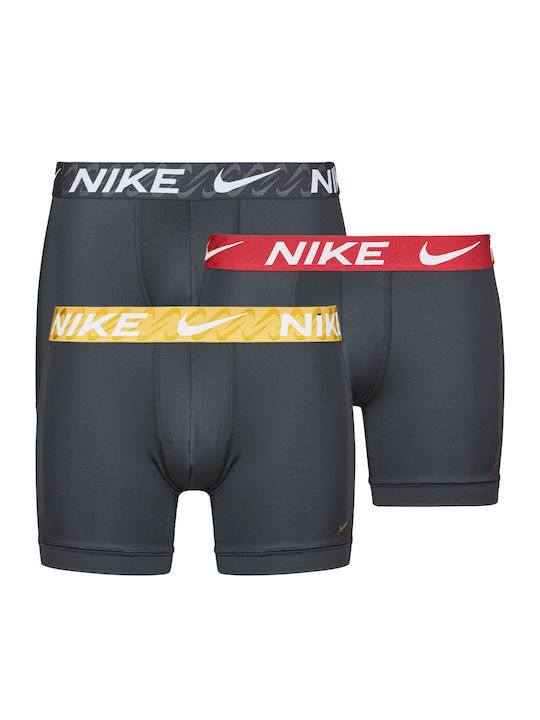 Nike Къси мъжки боксерки Черни 3 Броя