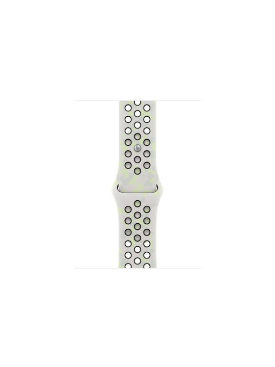 Λουράκι Nike Sport Band Essential White Apple Watch 42 Mm Μέγεθος S M