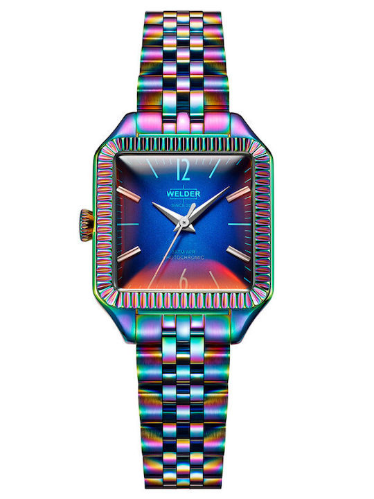 Women's Battery-Powered Watch with Stainless Steel Bracelet