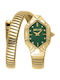 Women's Watch 22.5mm Battery-Powered with Gold Stainless Steel Bracelet