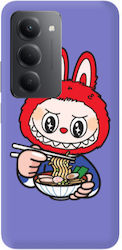 Xiaomi Redmi 15 Labubu 1 Husă din Silicon TPU Colorată Violetă