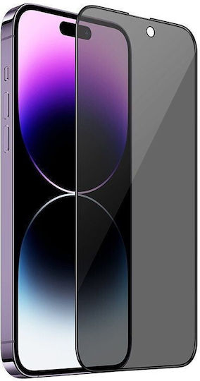 3D Privacy Tempered Glass Full Screen iPhone 13 Pro Premium Screen Protector Glass, High-Quality Hard Plastic Case, High Definition Colors, Custom Made