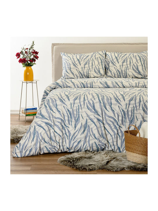 Melinen Crystal Double Fitted Sheet Set 150x200...