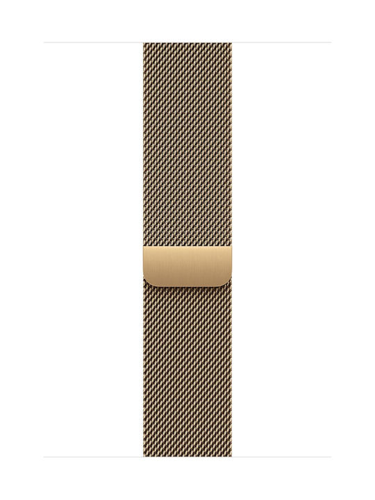 Apple Milanese Loop - S/M Stainless Steel Strap Radiant Gold (Apple Watch 44/45/46mm/Ultra 49mm)