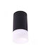 Lampa Decken- und Wandleuchte mit GU10 Fassung in Schwarz