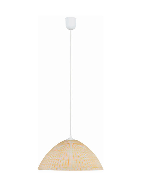 ArkoLight Einzelspot mit E27-Fassung in Honigfa...