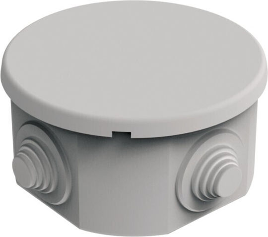 Eurolamp Outdoor Electrical Junction Box IP55 in Grey