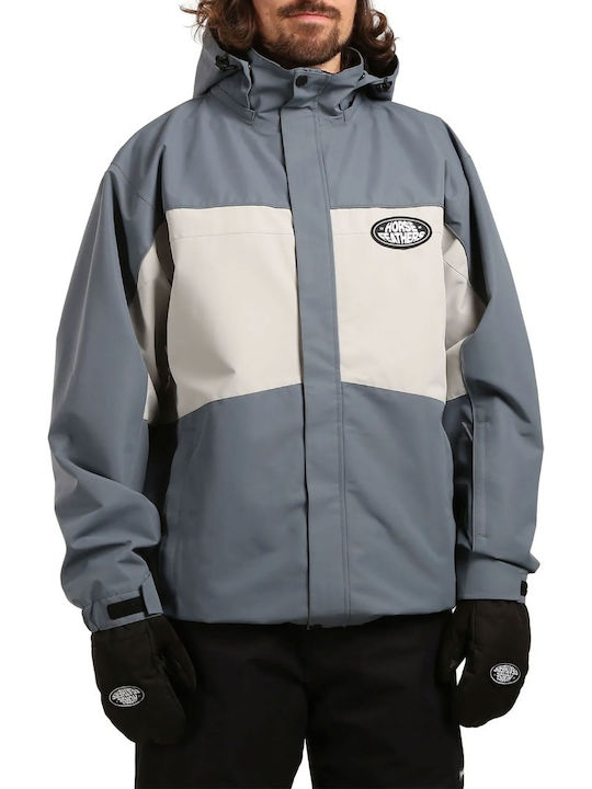 Horsefeathers Morris OM328G Мъжко Ски и Сноуборд Яке Сиво