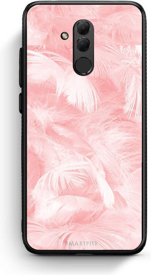 Smartfits Boho Pink Feather Huawei Mate 20 Lite Θήκη