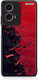 Smartfits Red Paint Motorola G24 Θήκη