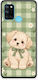 Smartfits Puppy Daisies On Sage Gingham Husă pentru Realme 7i C25