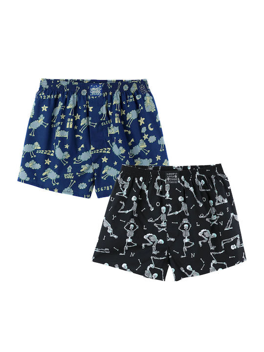 Boxeri bărbătești multicolori 2Pack