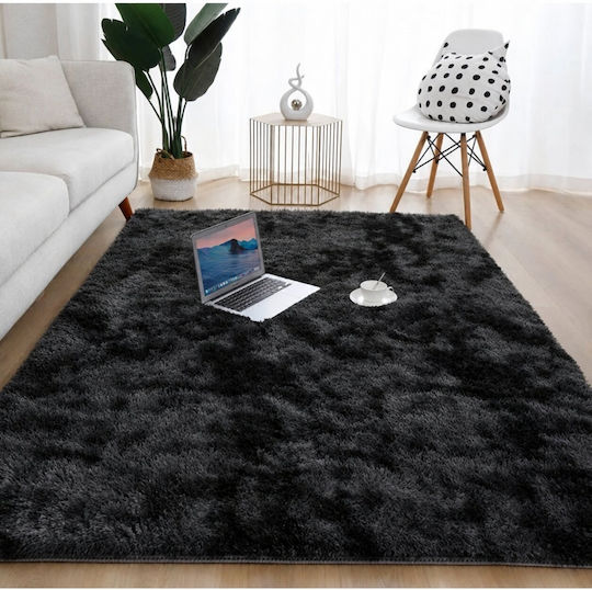 Kraft World Covor Dreptunghiular Negru 200x290cm CRP-ZR200290-Negru