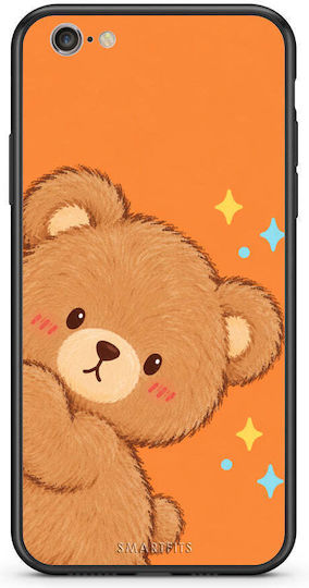 Smartfits Peekaboo Teddy On Orange Husă pentru iPhone 6 6s