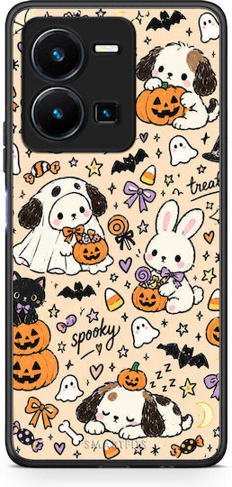 Smartfits Halloween Puppies Friends Crem pentru Vivo Y35 5G Husă