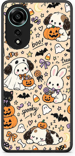 Smartfits Halloween Puppies Friends On Cream Oppo A78 4G Case
