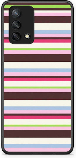 Smartfits Multicolour Horizontal Stripes Oppo A74 4g Θήκη