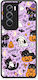 Smartfits Halloween Black Cats on Lilac Oppo Reno12 Pro Case