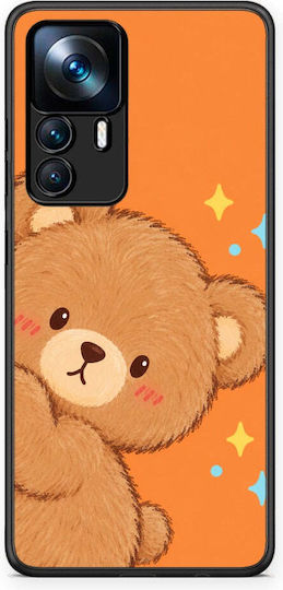 Smartfits Peekaboo Teddy On Orange Калъф за Xiaomi 12T K50 Ultra