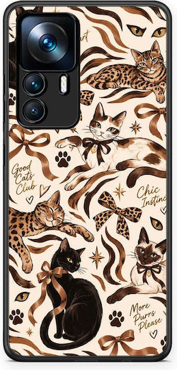 Smartfits Wild Cats Animal Print Collage Hülle für Xiaomi 12T K50 Ultra