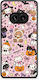 Smartfits Halloween Niedliche Tiere auf Rosa Nothing Phone 2a Hülle