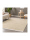 Deluxe Χαλί Ορθογώνιο Γούνινο με Κρόσια Vanilla Beige 100x200cm