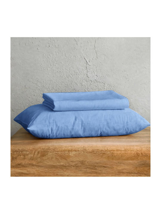 Isadore Lorraine Dark Lavender Single Bed Sheet...