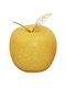 Decorative Ceramic Apple Yellow 8x11.5 cm Dorosimo 18909